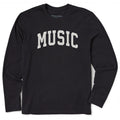 Men's Music Arch Long Sleeve Crusher Tee product image 1