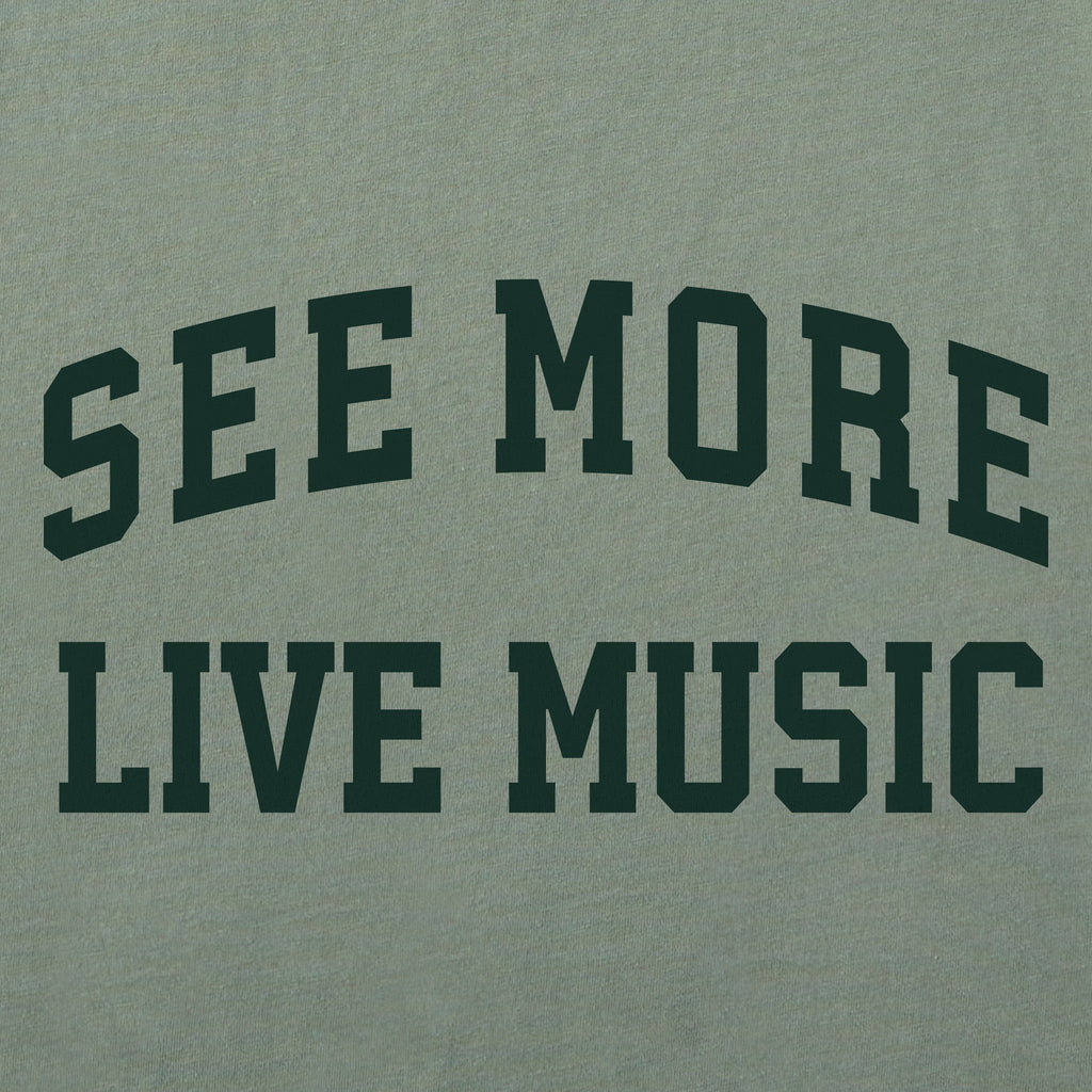 Men's See More Live Music Arch Long Sleeve Crusher Tee product image 2