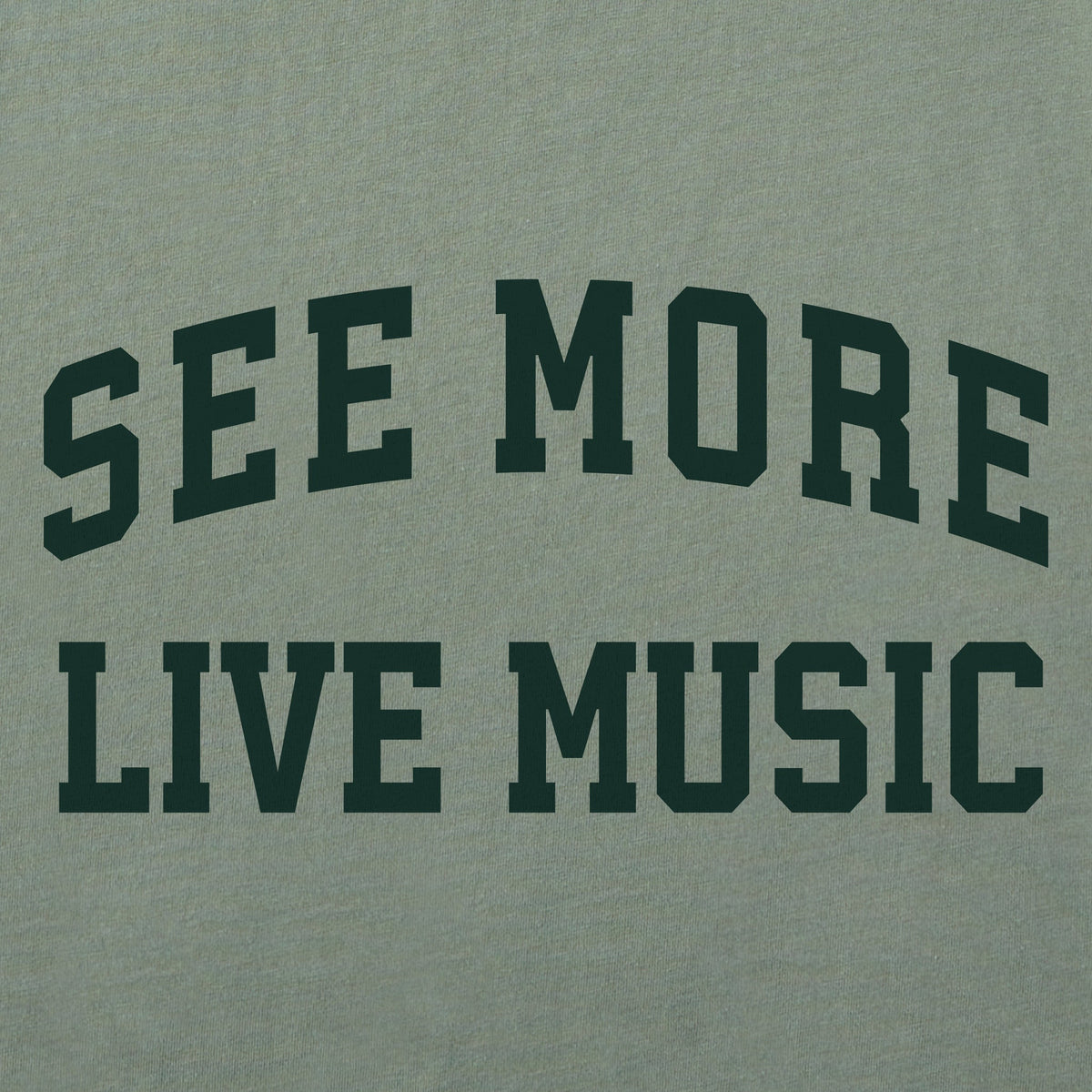 Men's See More Live Music Arch Long Sleeve Crusher Tee product image 2