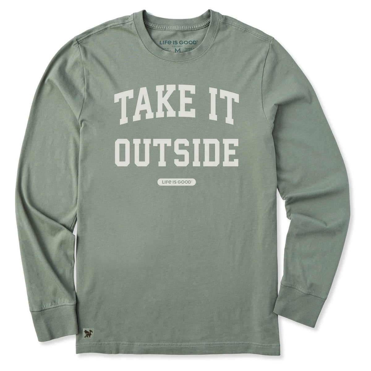 Men's Take it Outside Arch Long Sleeve Crusher Tee product image 1