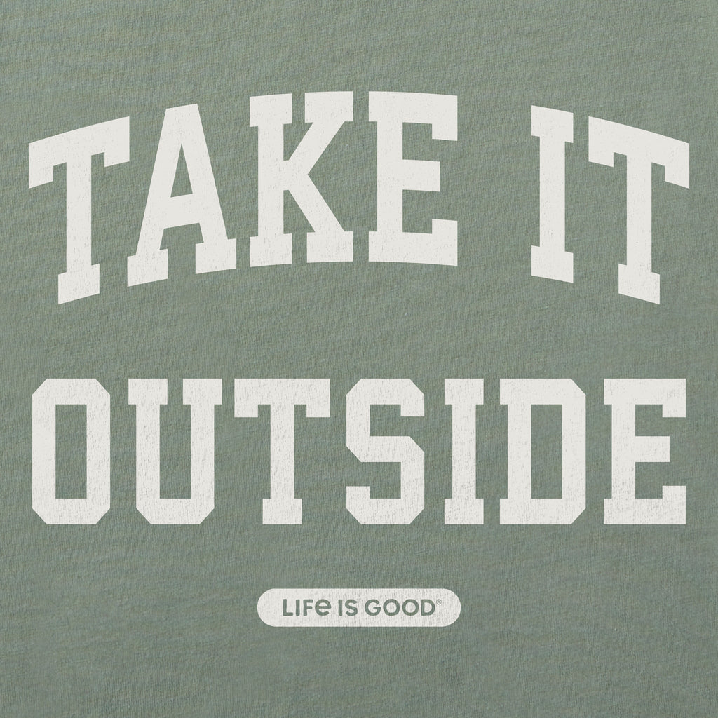 Men's Take it Outside Arch Long Sleeve Crusher Tee product image 2
