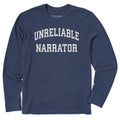 Men's Unreliable Narrator Arch Long Sleeve Crusher Tee product image 1
