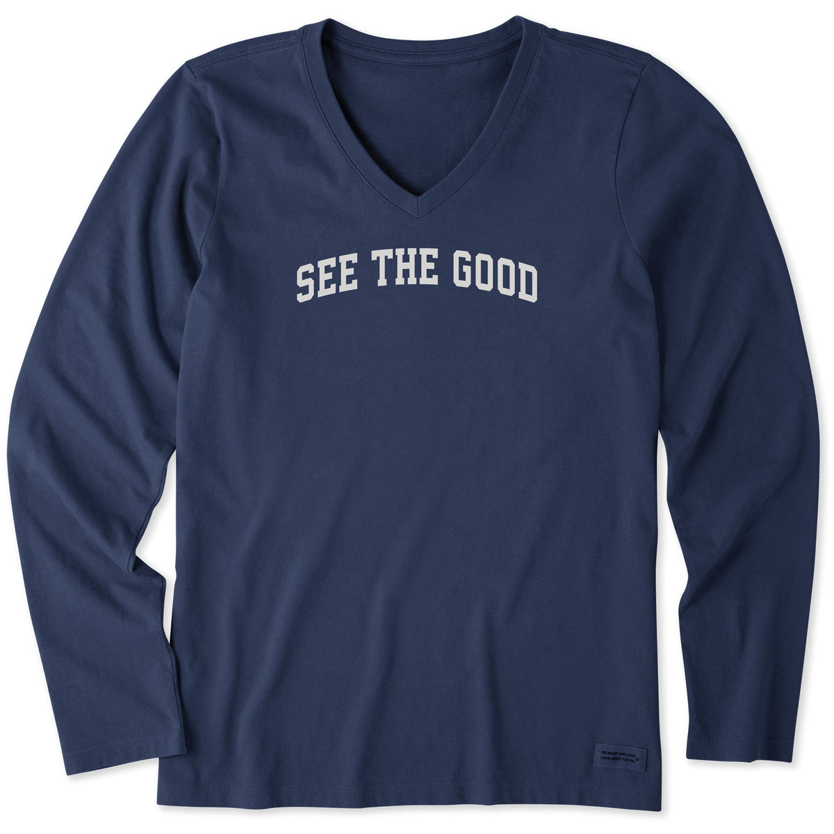 Women's See the Good Arch Long Sleeve Crusher Vee product image 1