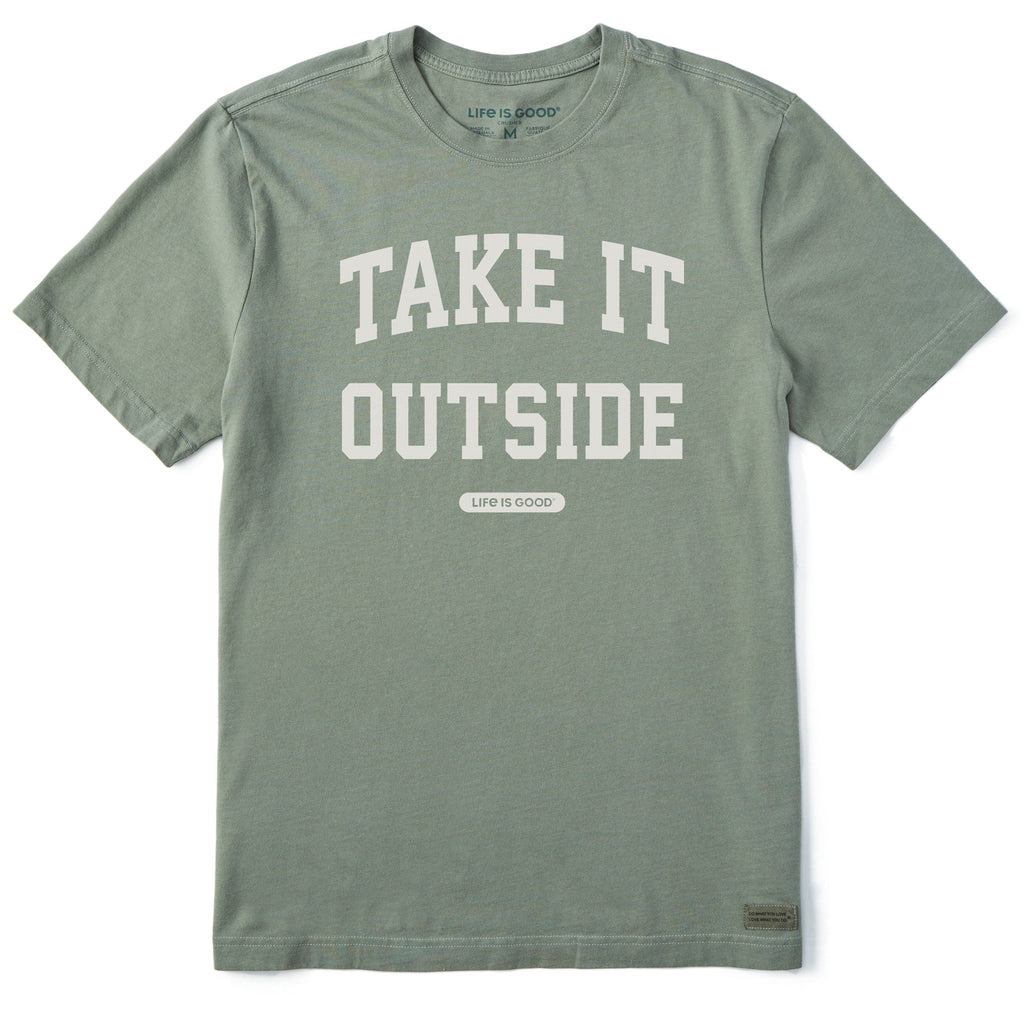 Men's Take it Outside Arch Short Sleeve Crusher Tee product image 1