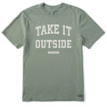 Men's Take it Outside Arch Short Sleeve Crusher Tee product image 1