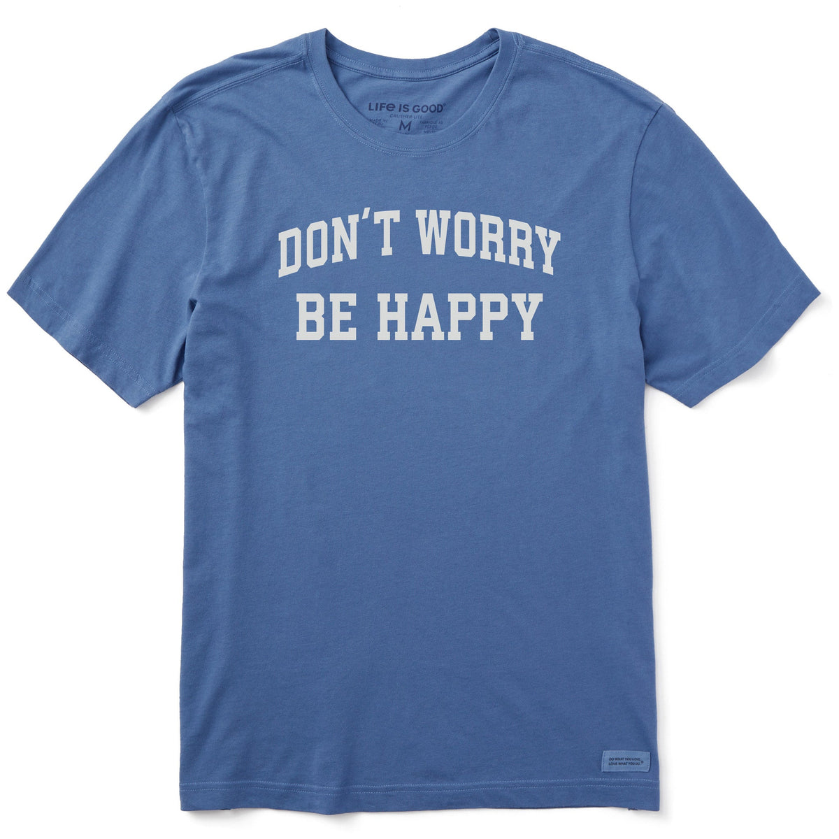 Men's Don't Worry Be Happy Arch Short Sleeve Crusher Tee product image 1