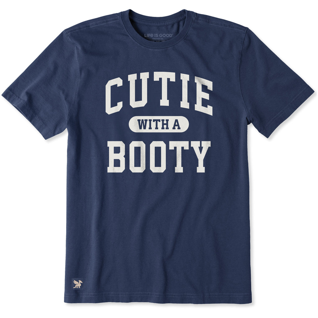 Men's Cutie with a Booty Arch Short Sleeve Crusher Tee product image 1