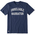Men's Unreliable Narrator Arch Short Sleeve Crusher Tee product image 1