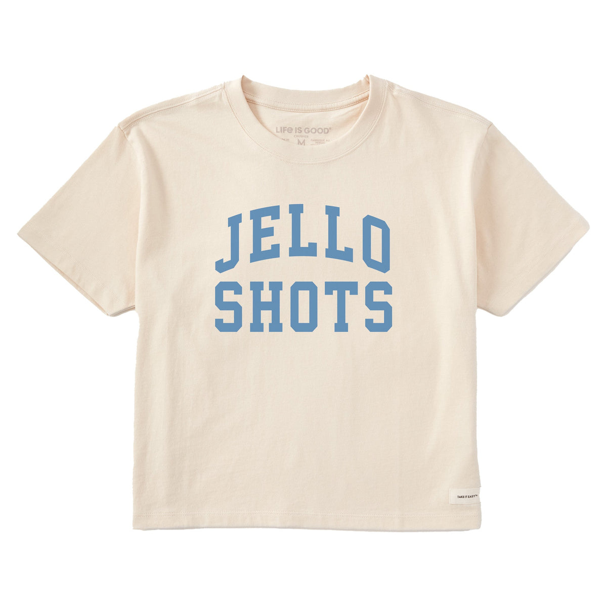 Women's Jello Shots Arch Short Sleeve Crusher Boxy Tee product image 1