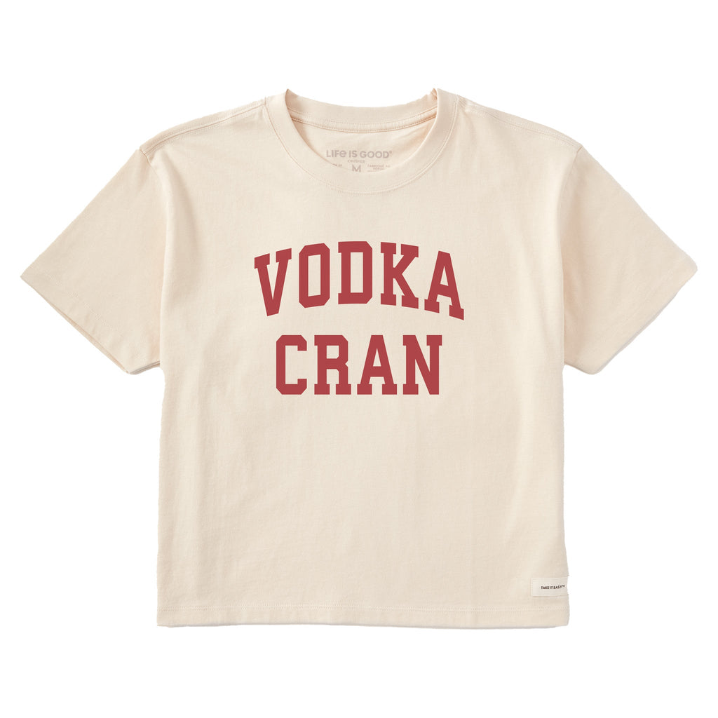 Women's Vodka Cran Arch Short Sleeve Crusher Boxy Tee product image 1