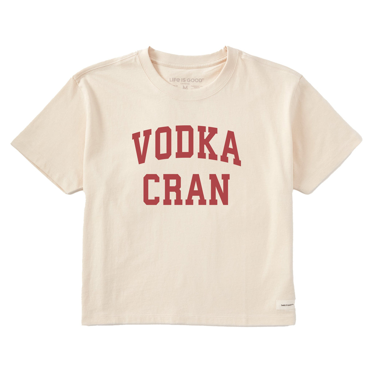 Women's Vodka Cran Arch Short Sleeve Crusher Boxy Tee product image 1