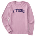 Women's Kittens Arch Long Sleeve Crusher Tee product image 1