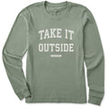 Women's Take it Outside Arch Long Sleeve Crusher Tee product image 1