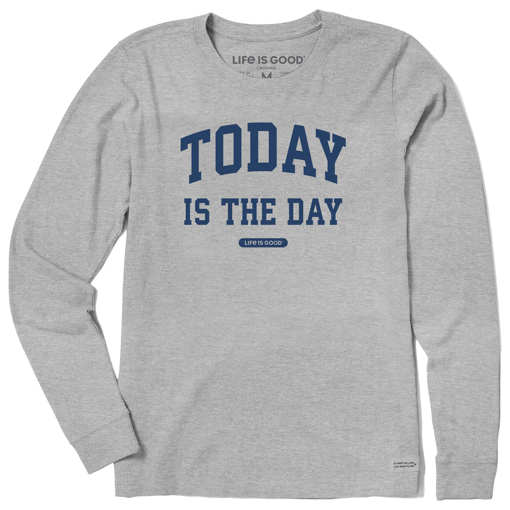 Women's Today is the Day Arch Long Sleeve Crusher Tee product image 1
