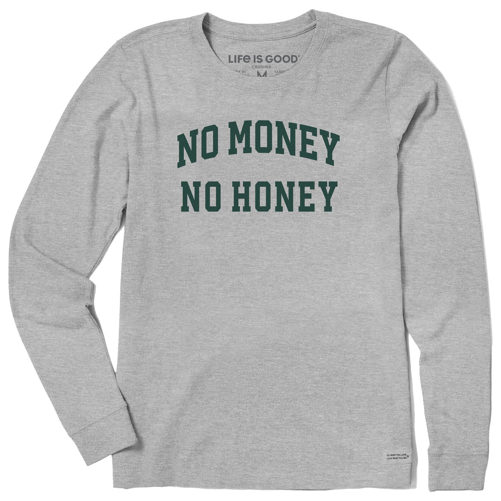 Women's No Money No Honey Arch Long Sleeve Crusher Tee product image 1