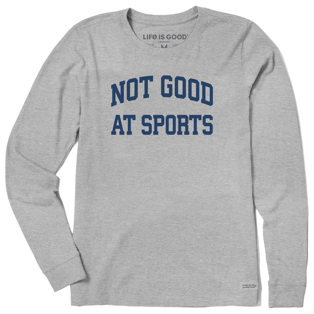Women's Not Good at Sports Arch Long Sleeve Crusher Tee product image 1