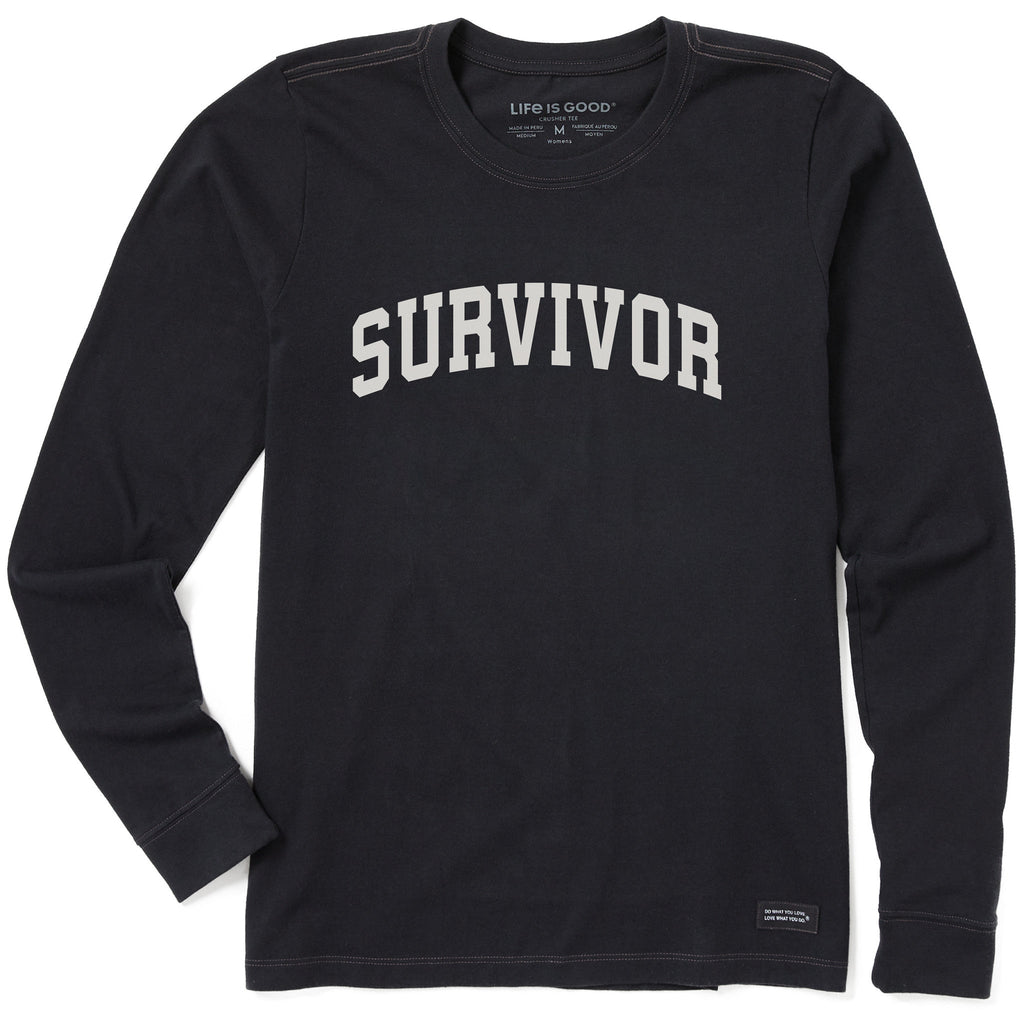 Women's Survivor Arch Long Sleeve Crusher Tee product image 1