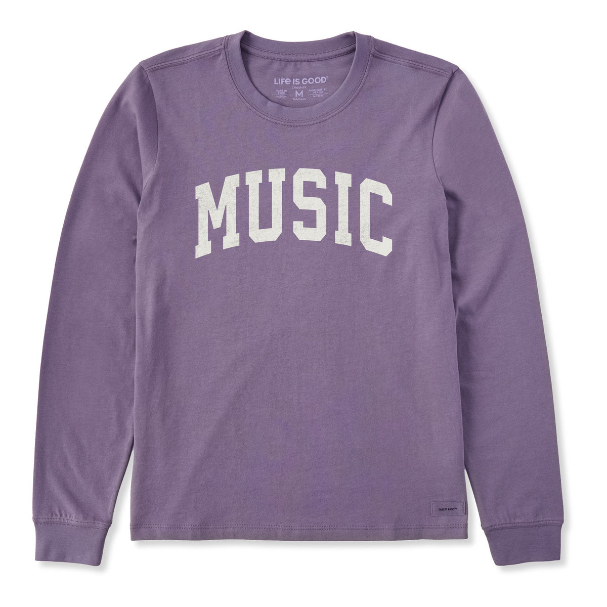 Women's Music Arch Long Sleeve Crusher Tee product image 1