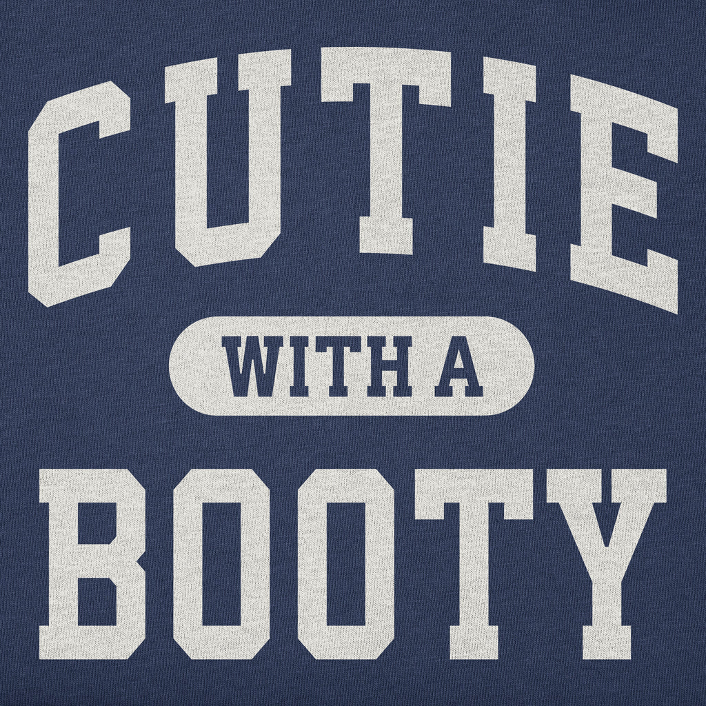 Women's Cutie with a Booty Arch Long Sleeve Crusher Tee product image 2