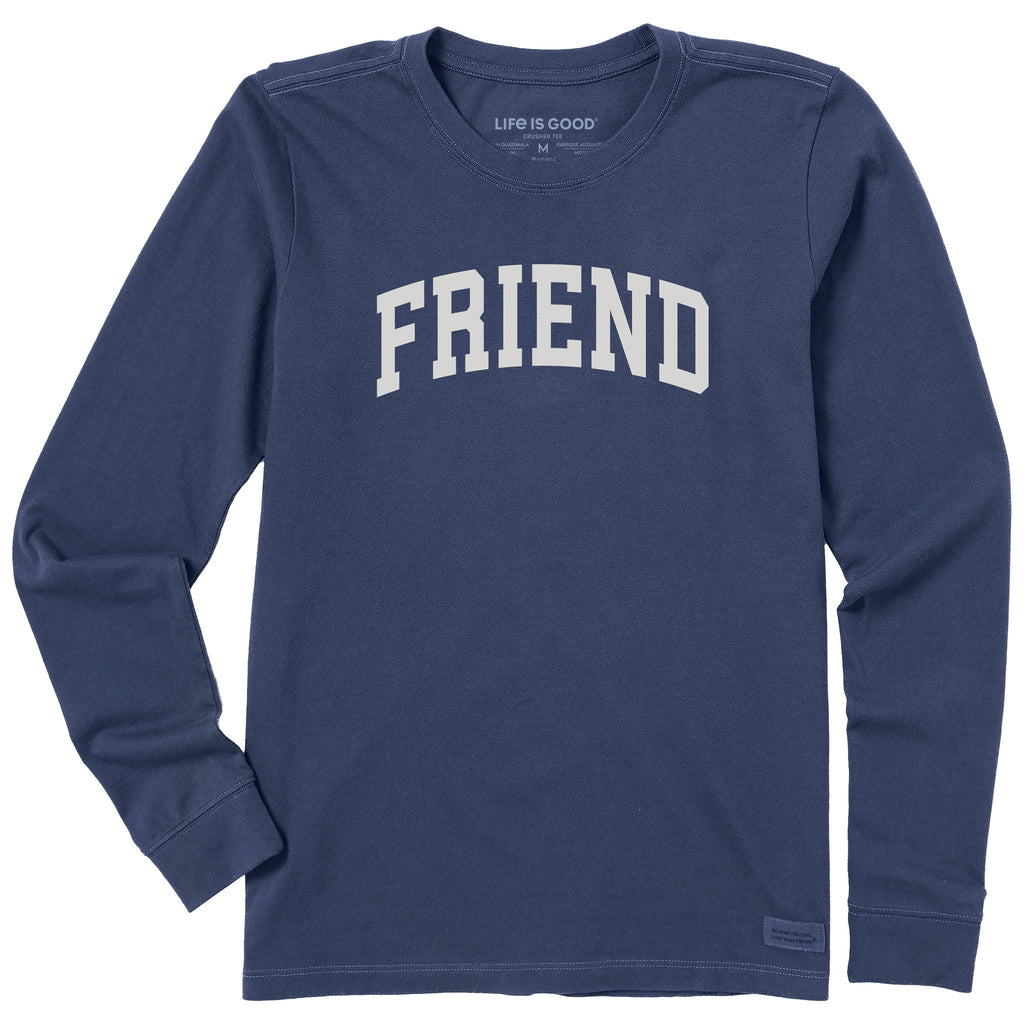 Women's Friend Arch Long Sleeve Crusher Tee product image 1