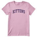 Women's Kittens Arch Short Sleeve Crusher Tee product image 1