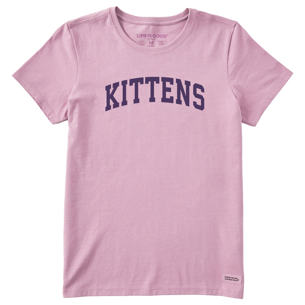 Women's Kittens Arch Short Sleeve Crusher Tee product image 1