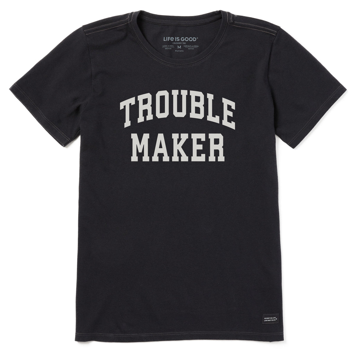 Women's Trouble Maker Arch Short Sleeve Crusher Tee product image 1