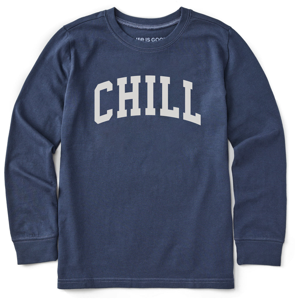 Kids Chill Arch Long Sleeve Crusher Tee product image 1
