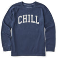 Kids Chill Arch Long Sleeve Crusher Tee product image 1