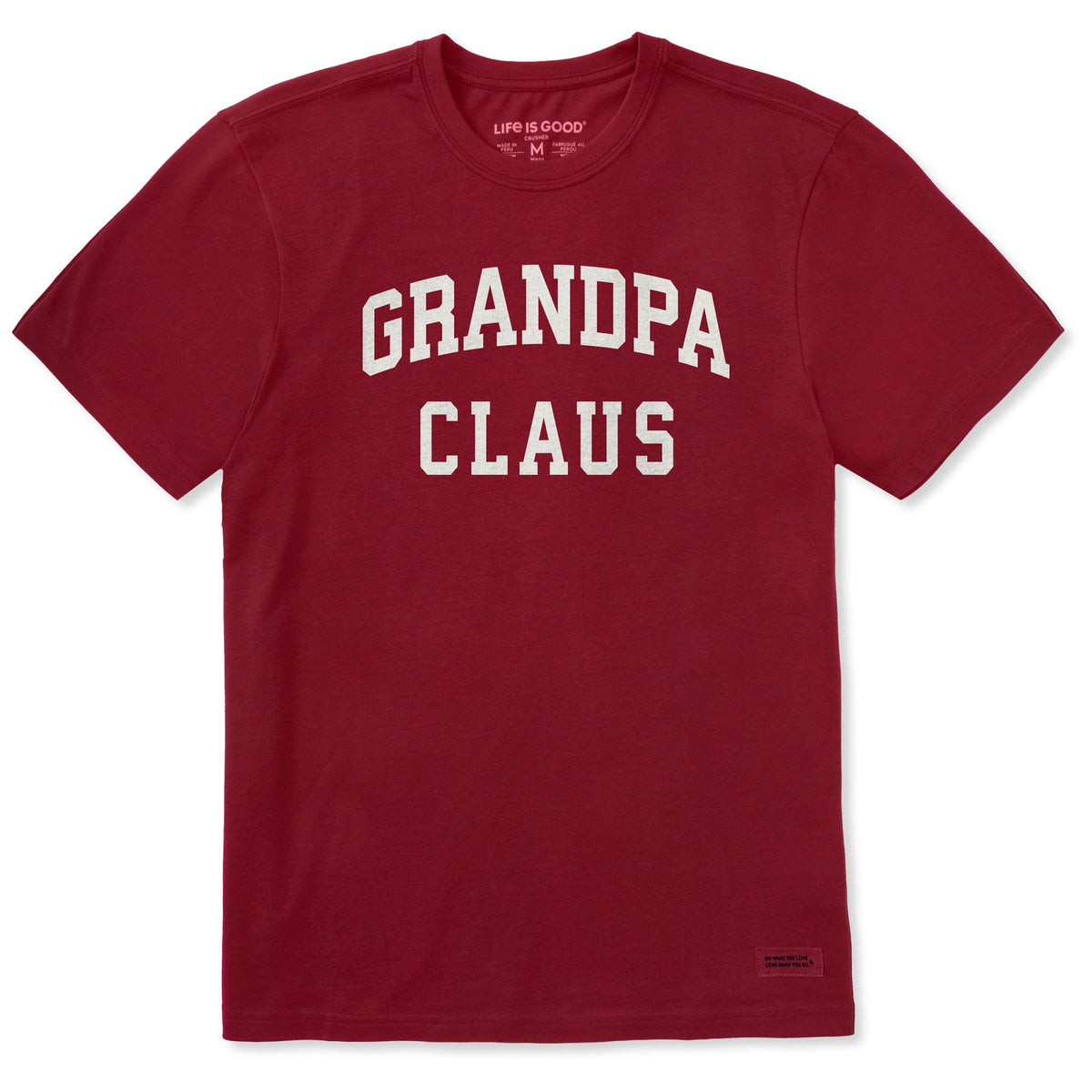 Men's Grandpa Claus Arch Short Sleeve Crusher Tee product image 1