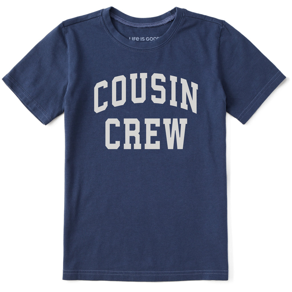 Kids Cousin Crew Arch Short Sleeve Crusher Tee product image 1