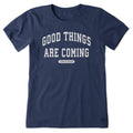 Women's Good Things are Coming Arch Short Sleeve Crusher Tee product image 1