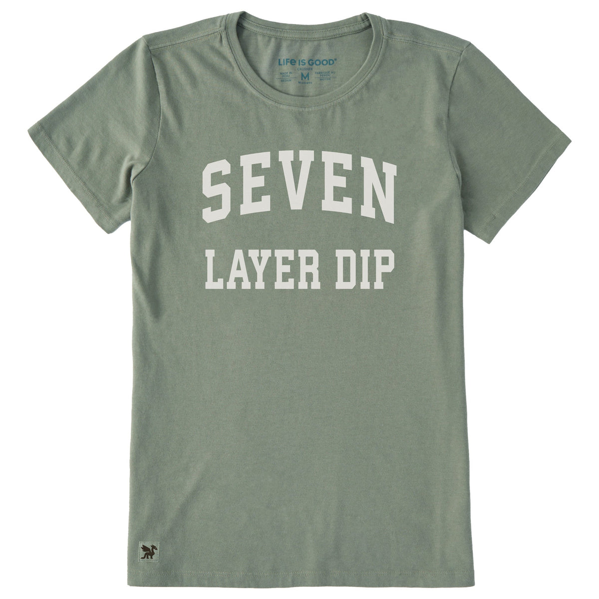 Women's Seven Layer Dip Arch Short Sleeve Crusher Tee product image 1