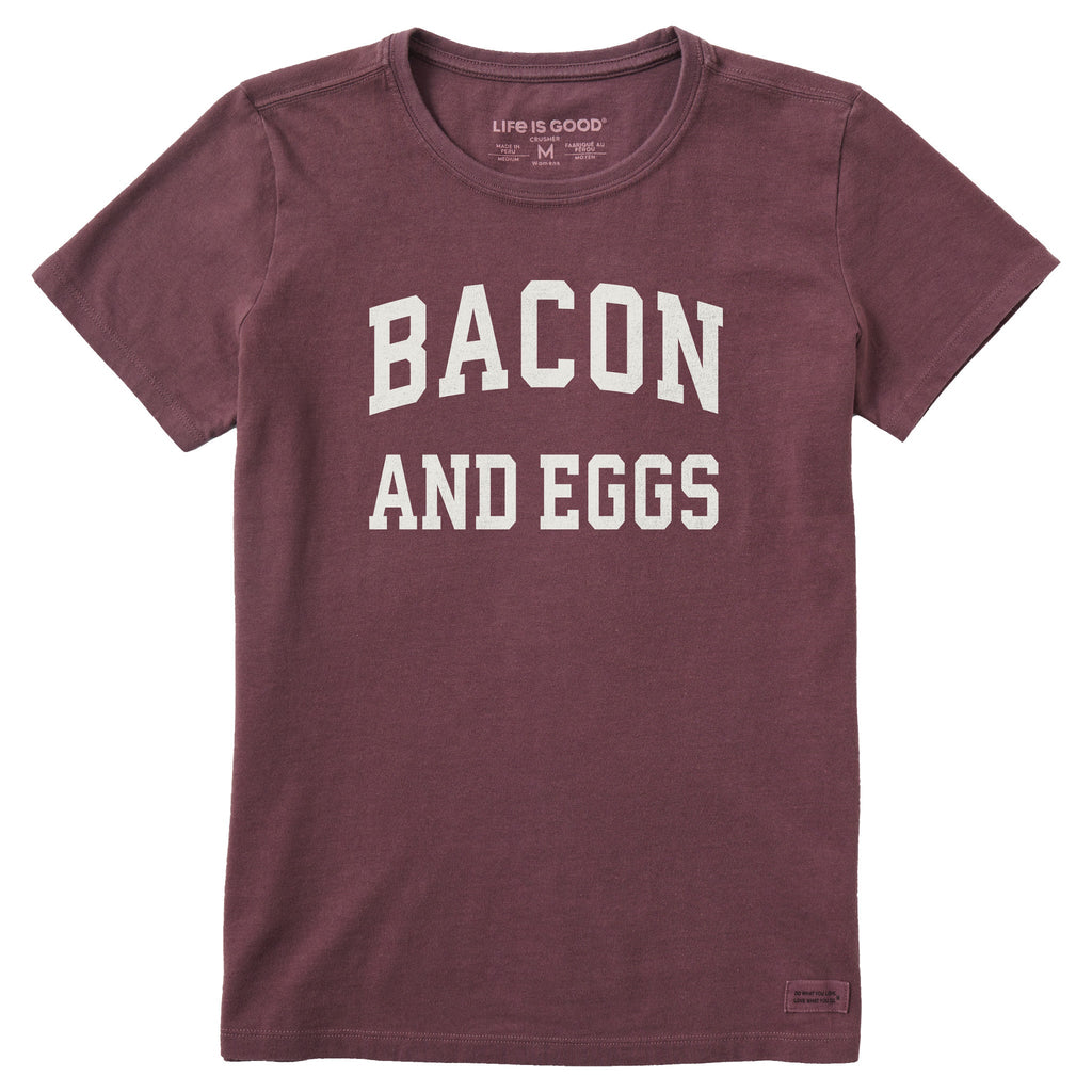 Women's Bacon and Eggs Arch Short Sleeve Crusher Tee product image 1
