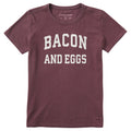 Women's Bacon and Eggs Arch Short Sleeve Crusher Tee product image 1