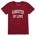 Women's Gangster of Love Arch Short Sleeve Crusher Tee product image 1
