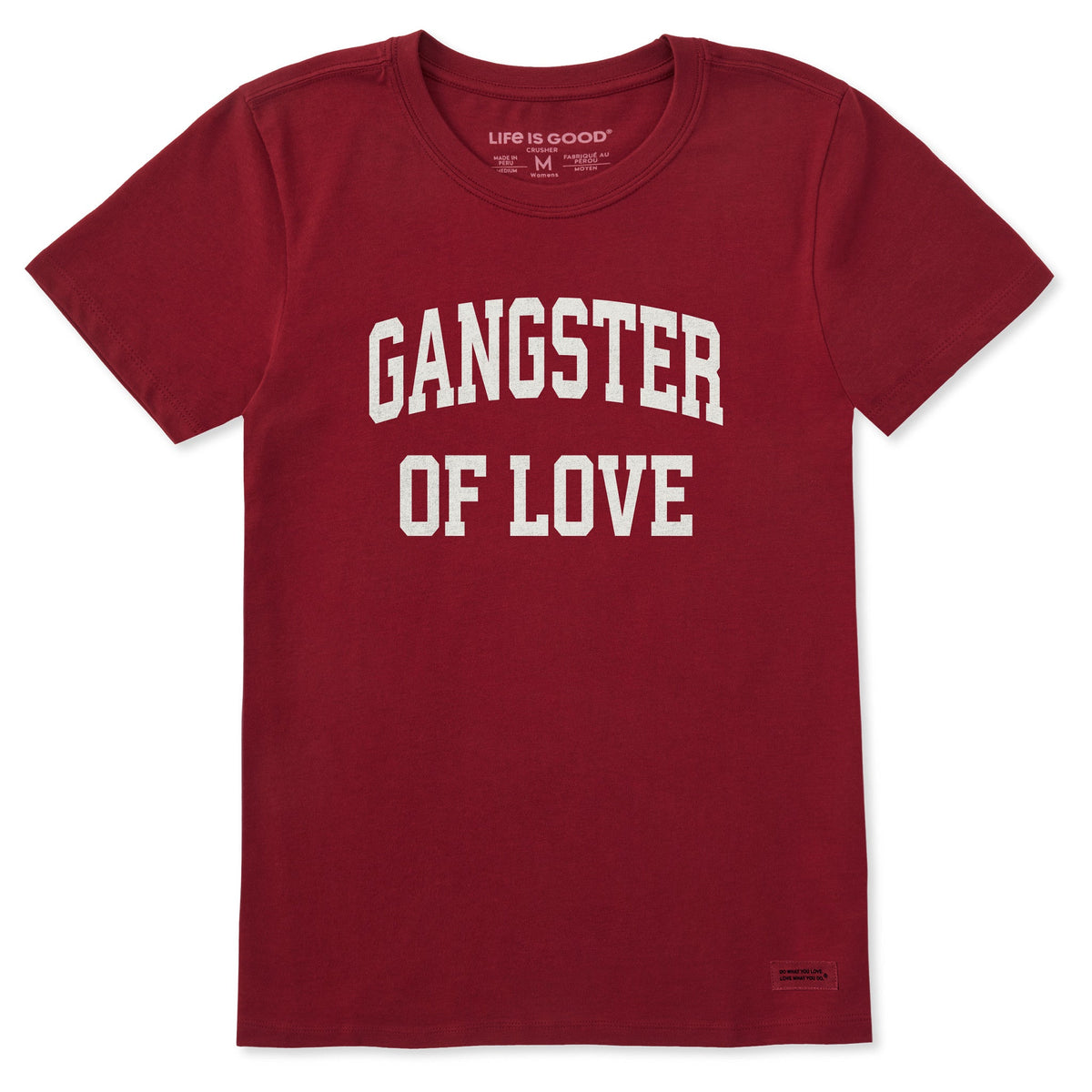 Women's Gangster of Love Arch Short Sleeve Crusher Tee product image 1