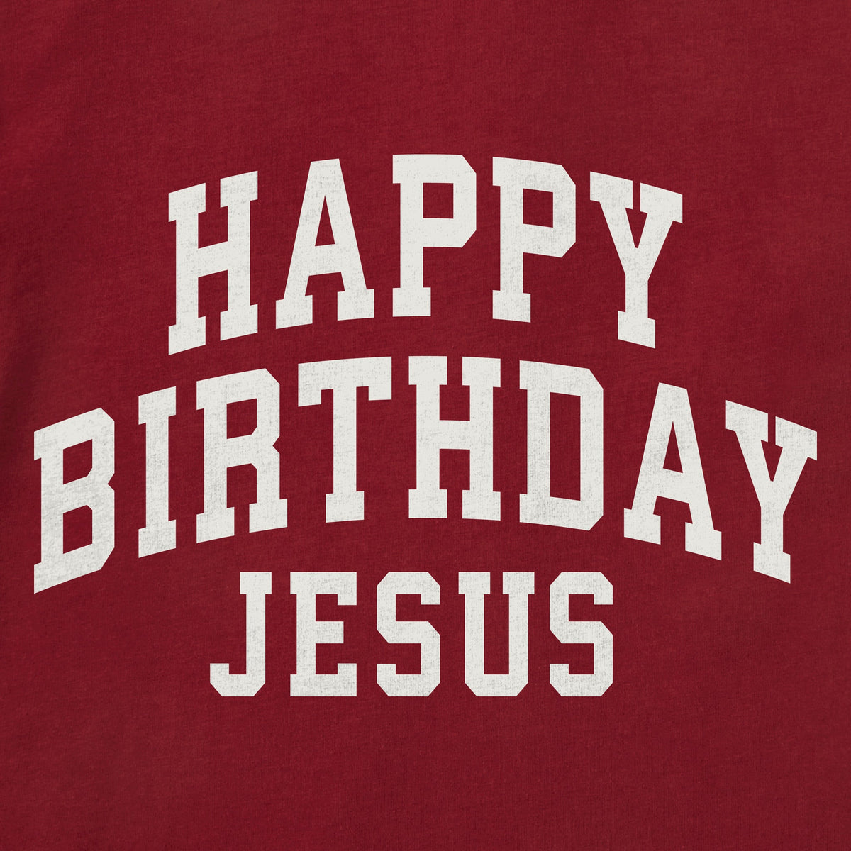 Women's Happy Birthday Jesus Arch Short Sleeve Crusher Tee product image 2