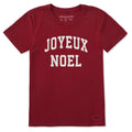 Women's Joyeux Noel Arch Short Sleeve Crusher Tee product image 1