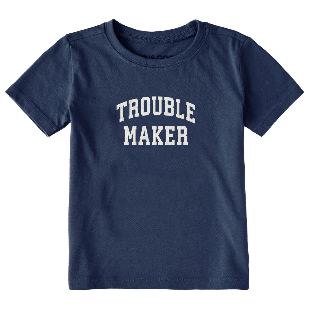 Toddler Trouble Maker Arch Short Sleeve Crusher Tee product image 3