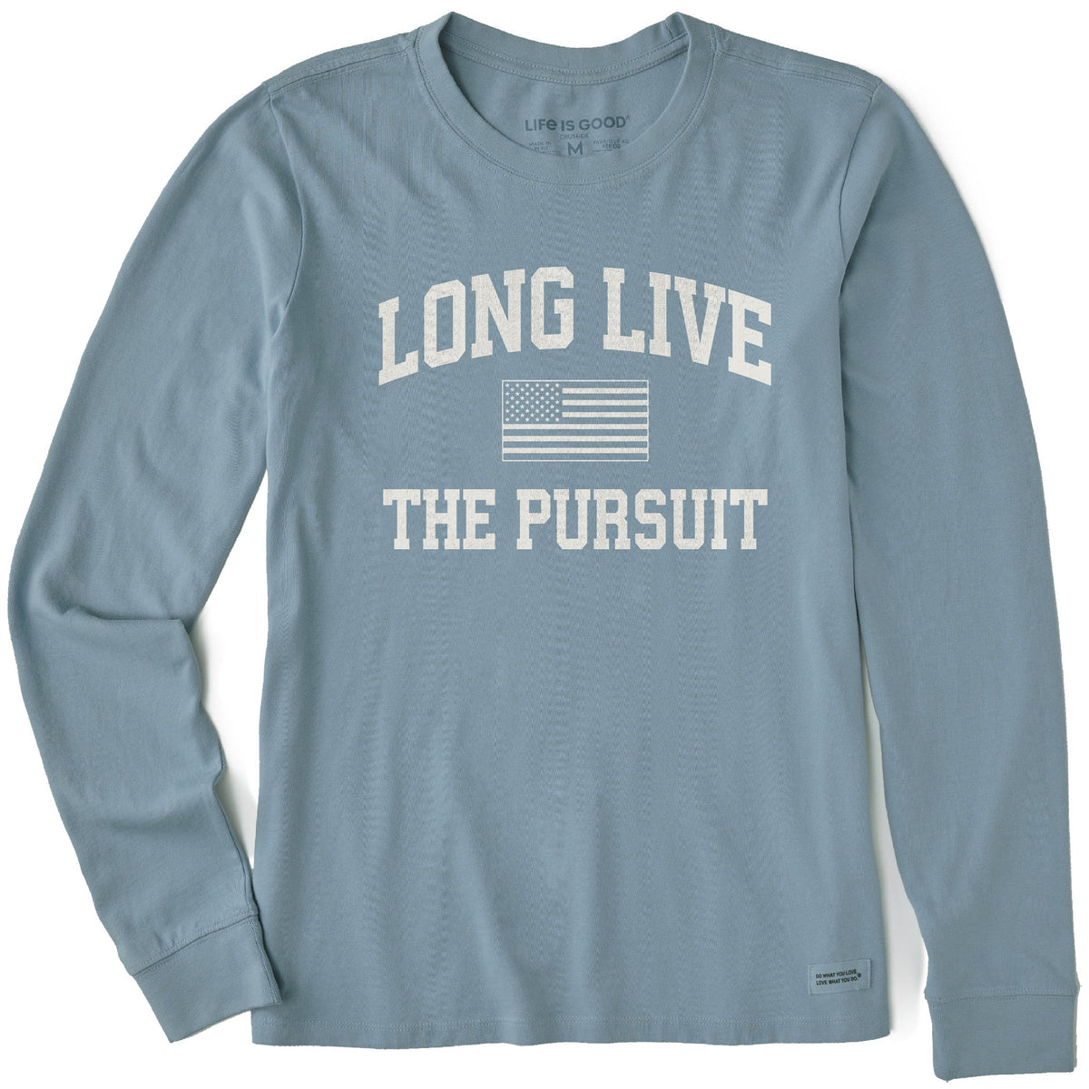 Women's Long Live the Pursuit Arch Sleeve Crusher Tee product image 1