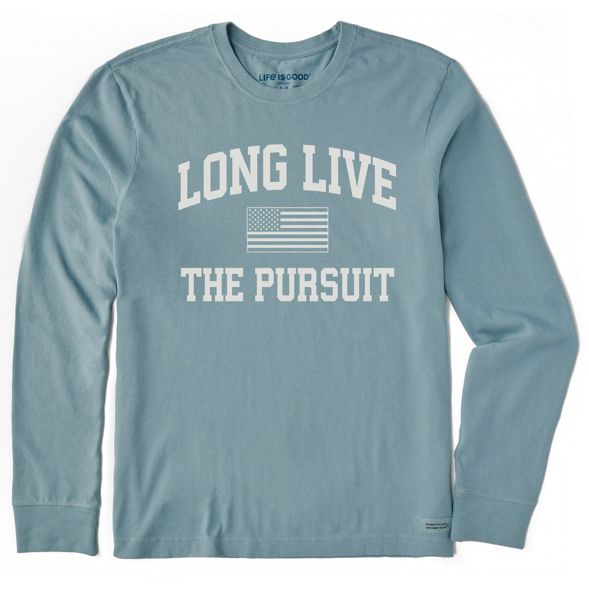 Men's Long Live the Pursuit Arch Sleeve Crusher Tee product image 1
