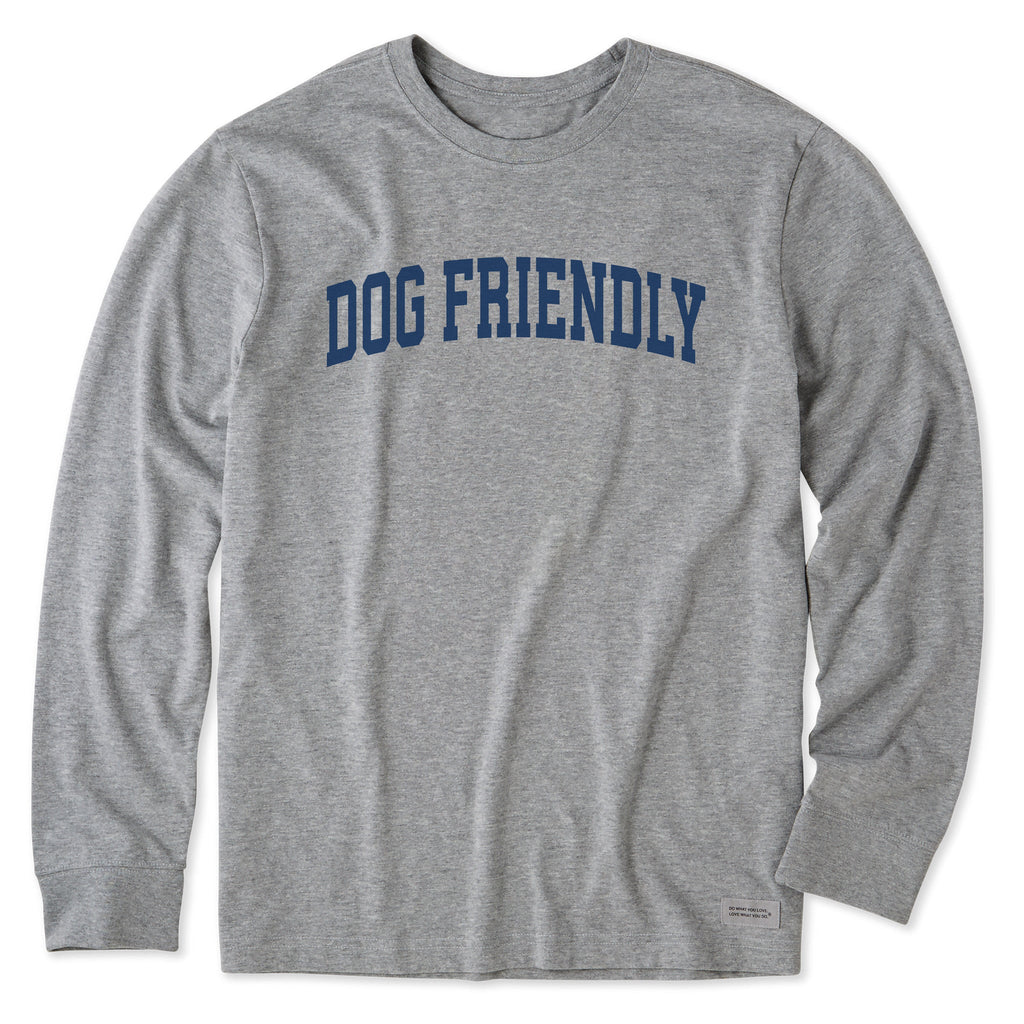 Men's Dog Friendly Arch Long Sleeve Crusher Tee product image 1