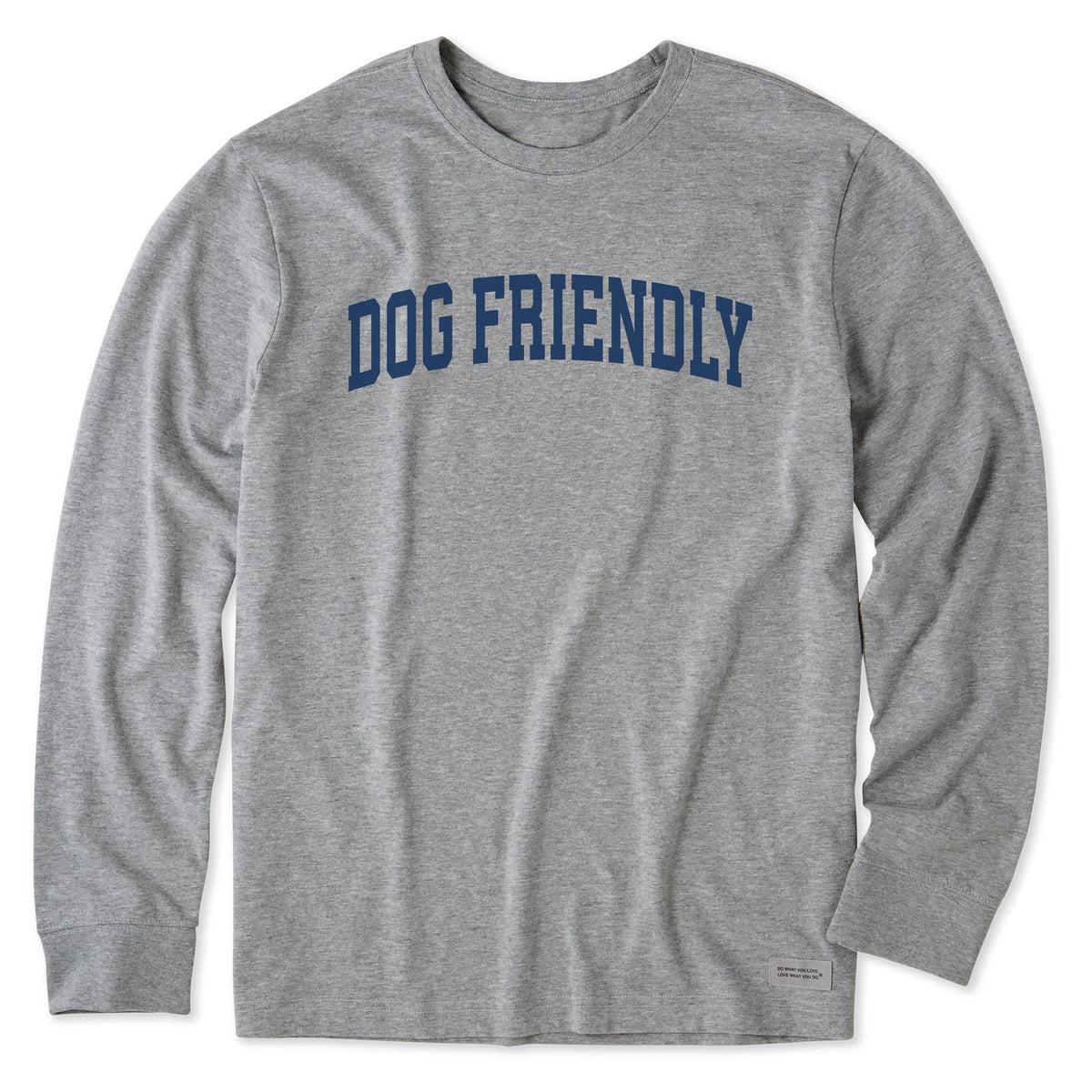 Men's Dog Friendly Arch Long Sleeve Crusher Tee product image 1