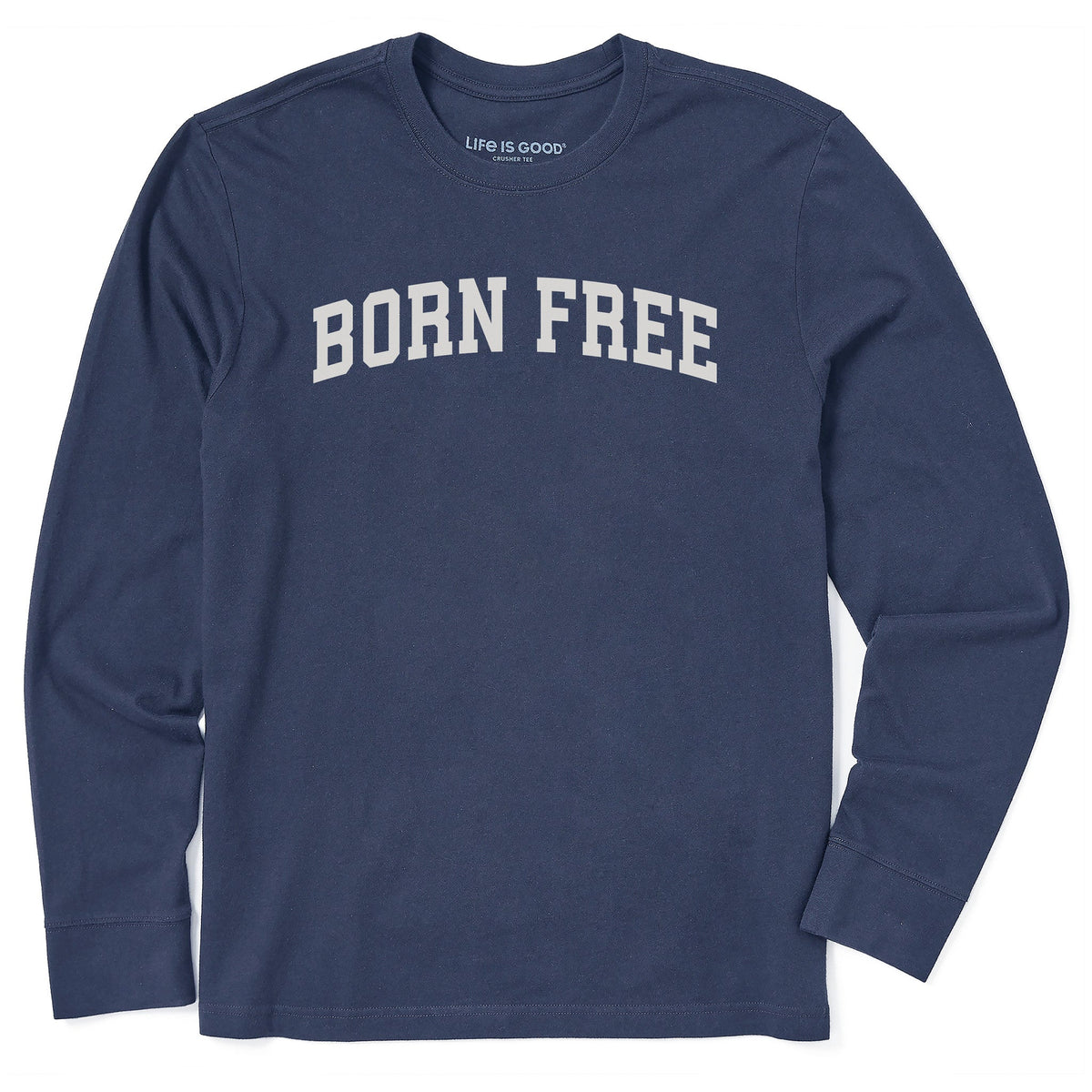 Men's Born Free Arch Long Sleeve Crusher Tee product image 1