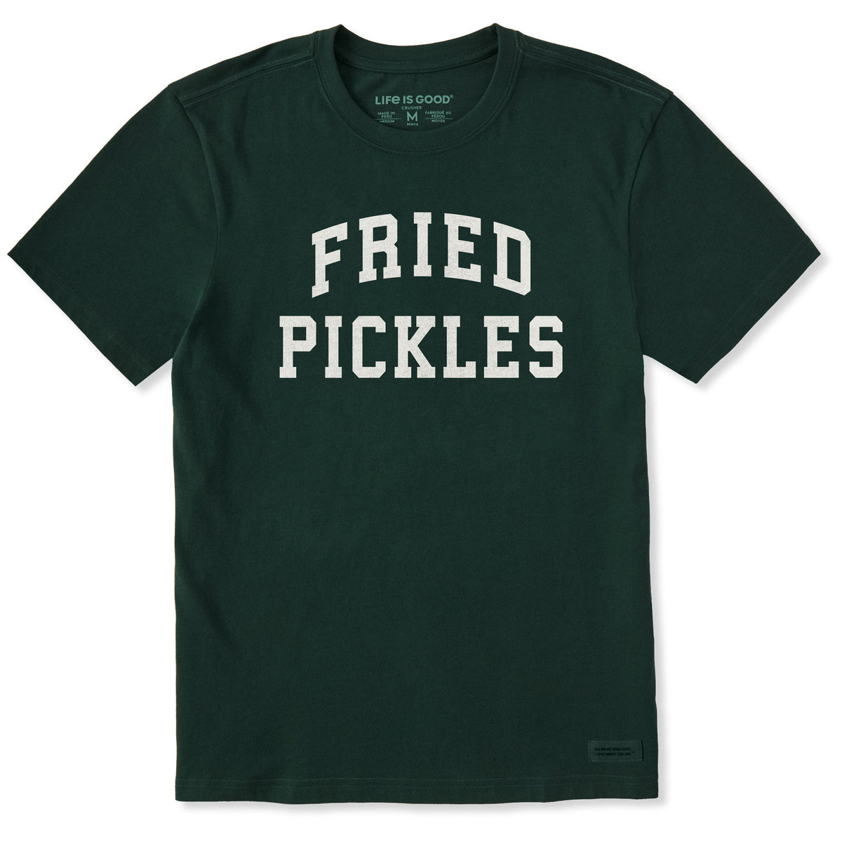 Men's Fried Pickles Arch Short Sleeve Crusher Tee product image 1