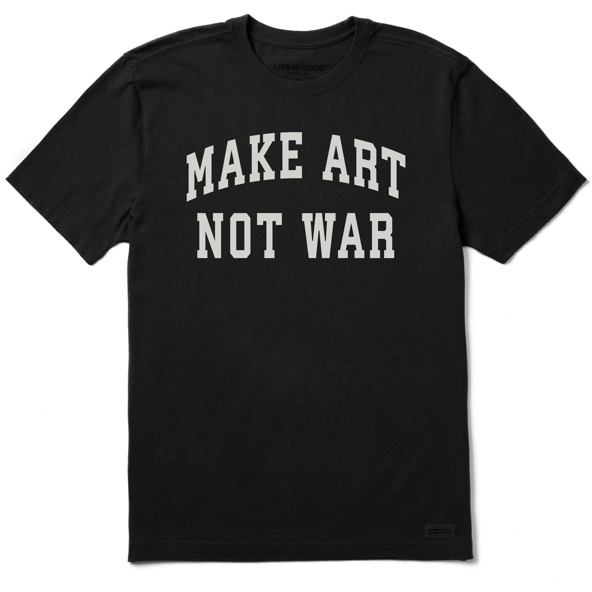 Men's Make Art Not War Arch Short Sleeve Crusher Tee product image 1