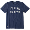 Men's Trying My Best Arch Short Sleeve Crusher Tee product image 1
