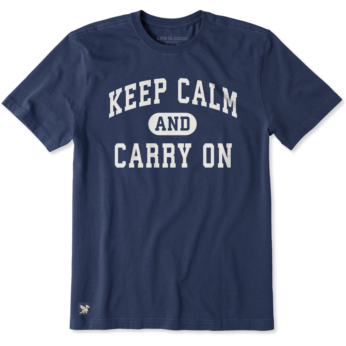 Men's Keep Calm Arch Short Sleeve Crusher Tee product image 1