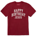 Men's Happy Birthday Jesus Arch Short Sleeve Crusher Tee product image 1